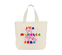 Moncler - Sac cabas en toile - Femme - Sacs - Beige - Taille: ONE Size