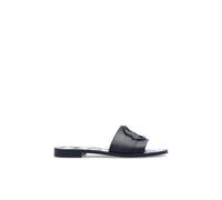 Moncler - Sandales en Caoutchouc - Femme - Chaussures - Bleu - Taille: 35 EU