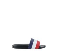 moncler sandales homme noires en caoutchouc à logo - 39