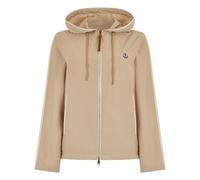Moncler - Sarracenia Hooded Jacket - Femme - Vestes - Beige - Taille: 42 FR