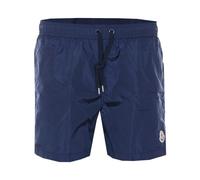 Moncler - Short de bain avec écusson logo - Homme - Maillots de bain - Bleu - Taille: XL