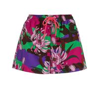Moncler - Shorts en popeline à motif floral - Femme - Shorts - Multicolore - Taille: 34 FR