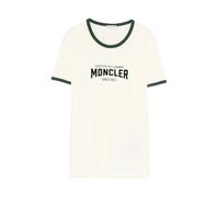 Moncler - SS T-Shirt - Femme - Tops - Blanc - Taille: 38 FR
