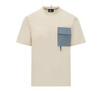 Moncler - SS T-Shirt - Homme - Tops - Blanc - Taille: S