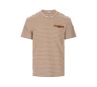 Moncler - SS T-Shirt - Homme - Tops - Brun - Taille: L