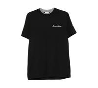 Moncler - SS T-Shirt - Homme - Tops - Noir - Taille: S