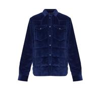 Moncler - Surchemise matelassée - Homme - Vestes - Bleu - Taille: XL