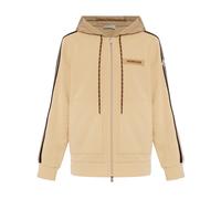 Moncler - SweaT-shirt avec écusson logo - Homme - Sweatshirts et sweats à capuche - Beige - Taille: S