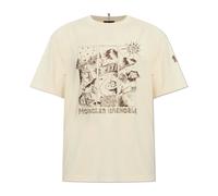 Moncler - T-shirt Après-Ski - Homme - Tops - Beige - Taille: M