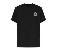 Moncler - T-shirt avec logo patch - Homme - Tops - Noir - Taille: M