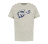 Moncler - T-shirt en coton avec logo Sketch - Homme - Tops - Gris - Taille: L