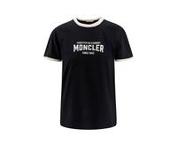 moncler t-shirt femme noire en coton - M