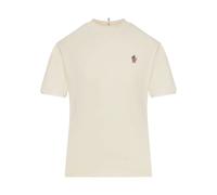 Moncler - Moncler Grenoble Beige Cotton Sportswear - Femme - Tops - Beige - Taille: 38 FR