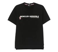 Moncler - T-shirt Grenoble en mélange de coton - Homme - Tops - Noir - Taille: L