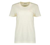 Moncler - T-shirt Logo Brodé - Femme - Tops - Blanc - Taille: 40 FR