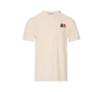 Moncler - T-Shirt Logo en Coton - Homme - Tops - Blanc - Taille: S