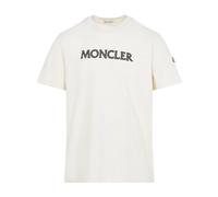 Moncler - T-Shirt Manches Courtes - Homme - Tops - Blanc - Taille: M
