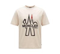 Moncler - T-shirt Grenoble - Homme - Tops - Beige - Taille: M