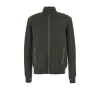 Moncler - Tech Fabric Zip Cardigan - Homme - Pulls - Vert - Taille: 2XL