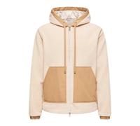 Moncler - Teddy Zip-Up Sweat à capuche - Homme - Vestes - Beige - Taille: XL