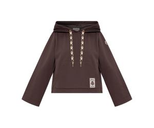 Moncler - The Sweat à capuche - Femme - Sweatshirts et sweats à capuche - Brun - Taille: 38 FR