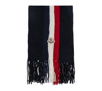 Moncler - Tricolor Wool Scarf - Homme - Accessoires - Bleu - Taille: ONE Size