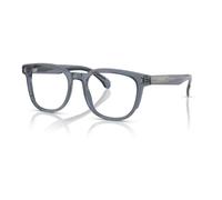 Moncler, unisex, Accessoires, Bleu, Taille: 50 MM Monture Lunettes Transparente Bleue Me2002