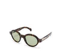 Moncler Unisex Sunglass ME6003 Rondosa - Couleur du Monture: Marron vert Havana, Couleur de Lentille: Vert