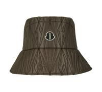 Moncler, unisex, Accessoires, Brun, Taille: M Quilted Bucket Hat