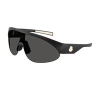Moncler Unisex Moncler ME8019U MYRR 500687 Lunettes de soleil Injecté Noir Gris Ronde Normale