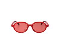 Moncler, unisex, Accessoires, Rouge, Taille: 51 MM Lunettes de Soleil Caprice Chic pour un Style Unique