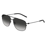 Moncler, unisex, Accessoires, Noir, Taille: 60 MM Lunettes de soleil noires/grises ombrées