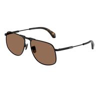 Moncler Unisex Moncler ME4014 VITESSA 100173 Lunettes de soleil Acier Noir Marron Pilote Normale
