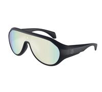 Moncler Unisex Moncler ME8009U BOMBOLLE 50306J Lunettes de soleil Injecté Bleu Bleu Ronde Miroir