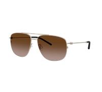 Moncler Unisex Sunglass Alumni - Couleur du Monture: Bronze mat, Couleur de Lentille: Miroir Marron foncé et Or rose