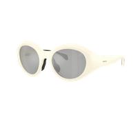 Moncler Unisex Sunglass Futuro - Couleur du Monture: Beurre mat, Couleur de Lentille: Incolore effet miroir Argent