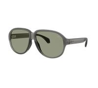 Moncler Unisex Sunglass Halcyonne - Couleur du Monture: Gris mat, Couleur de Lentille: Vert
