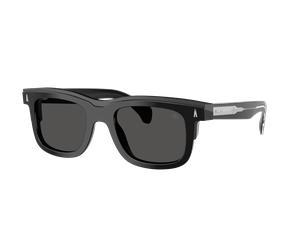 Moncler Unisex Sunglass ME6004 Claro - Couleur du Monture: Noir brillant, Couleur de Lentille: Gris foncé