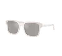 Moncler Unisex Sunglass ME6006 Quaderna - Couleur du Monture: Gris glace, Couleur de Lentille: Gris clair Effet miroir Agent