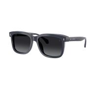Moncler Unisex Sunglass ME6018 Valaire - Couleur du Monture: Bleu foncé brillant, Couleur de Lentille: Dégradé Gris Polar