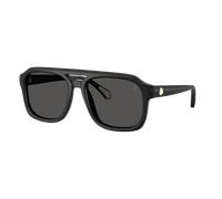 Moncler Unisex Sunglass ME6024 VANTOS - Couleur du Monture: Noir mat, Couleur de Lentille: Gris foncé uni