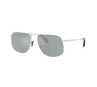 Moncler Unisex Sunglass Vitessa - Couleur du Monture: Argent Mat, Couleur de Lentille: Effet miroir bleu