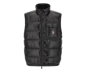 Moncler - Uychi Quilted Vest - Homme - Vestes - Noir - Taille: XL