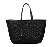 Moncler - Very Mesh & Leather Tote Bag - Femme - Sacs - Noir - Taille: ONE Size