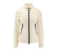 Moncler - Veste blanche en duvet avec fermeture éclair - Femme - Vestes - Blanc - Taille: 44 FR