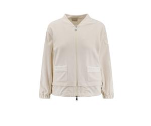MONCLER veste en nylon femme beige - M