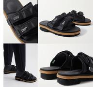 MONCLER X SUICOKE Moto Mountain Ripstop Vibram Sole Slides Baskets Sandales 41