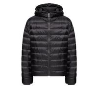 Moncler - Hooded Quilted Jacket - Homme - Vestes - Noir - Taille: L