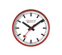 Mondaine A990.CLOCK.11SBC Horloge Murale rot Ø 25 cm