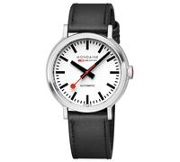 Mondaine Classic Montre Homme Analogique Automatique avec Bracelet Cuir MST.4161B.LBV
